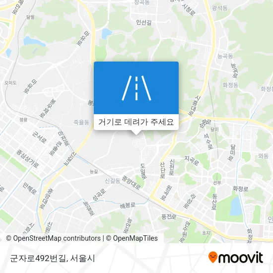 군자로492번길 지도