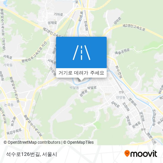 석수로126번길 지도