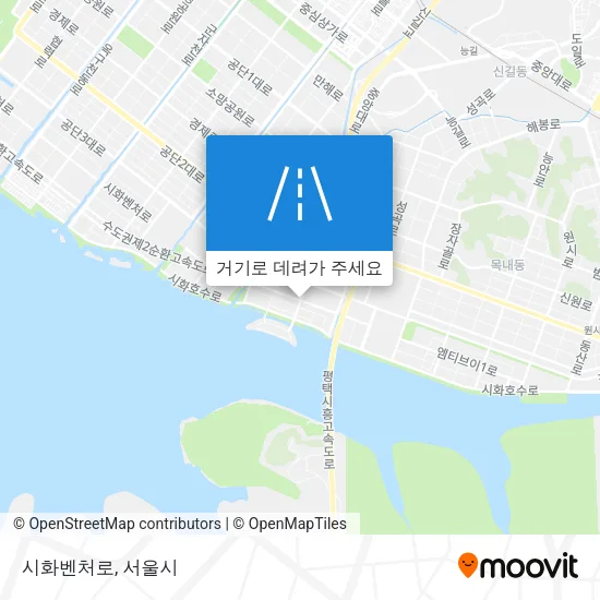 시화벤처로 지도