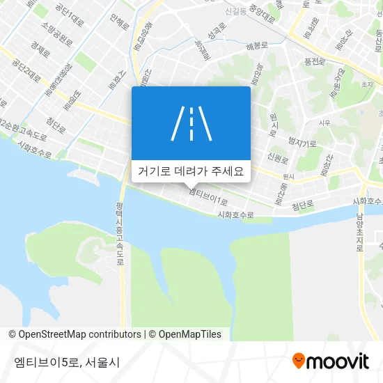 엠티브이5로 지도