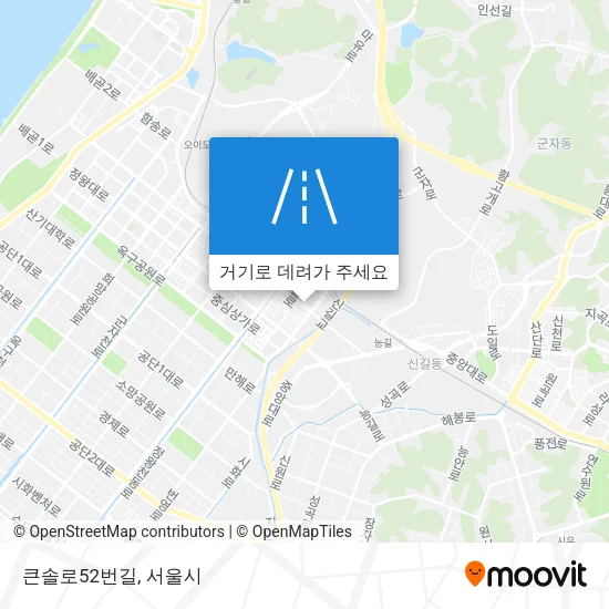큰솔로52번길 지도