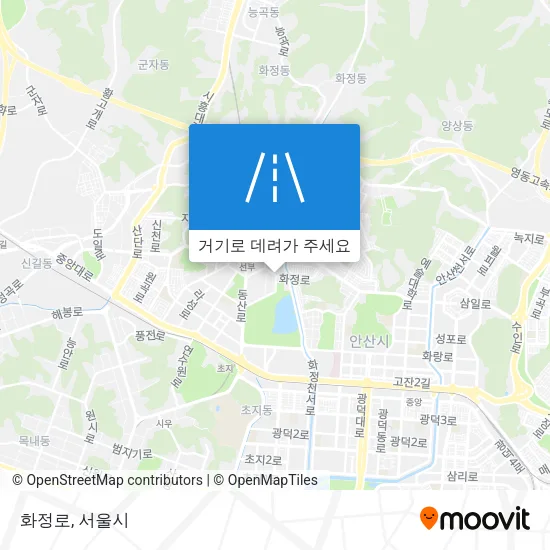 화정로 지도