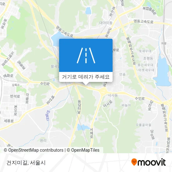 건지미길 지도