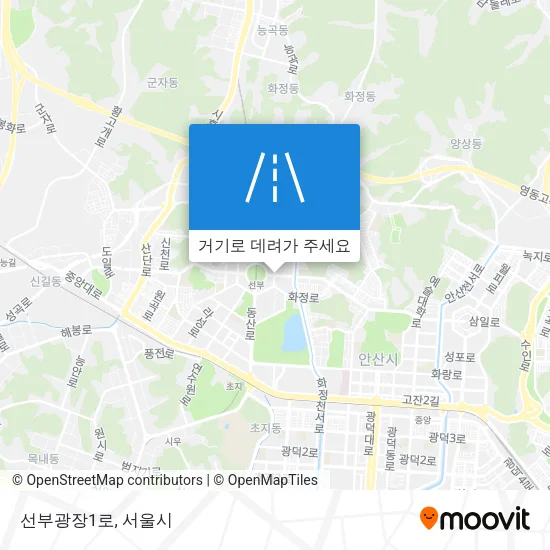 선부광장1로 지도