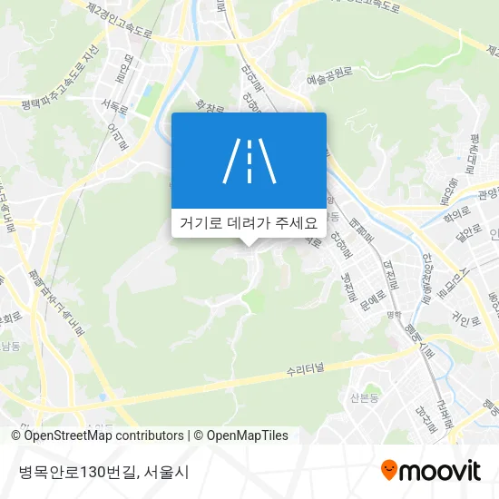 병목안로130번길 지도