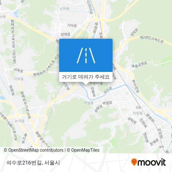 석수로216번길 지도