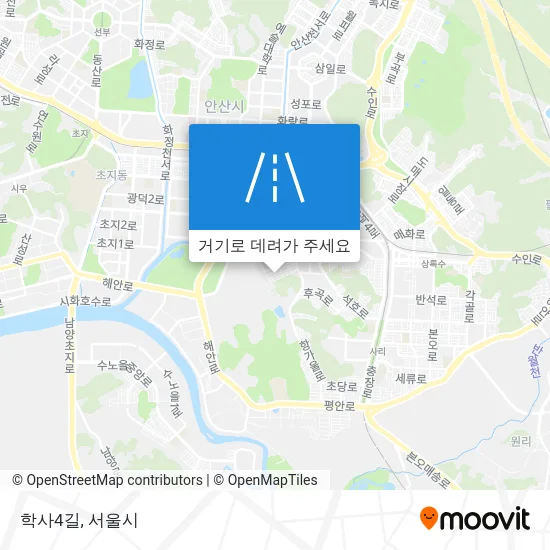 학사4길 지도
