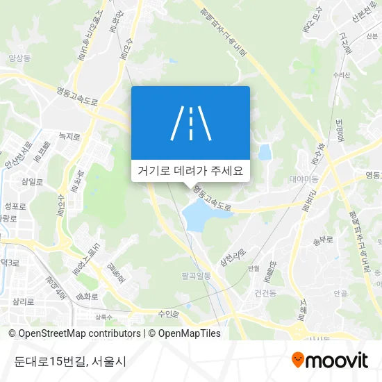 둔대로15번길 지도
