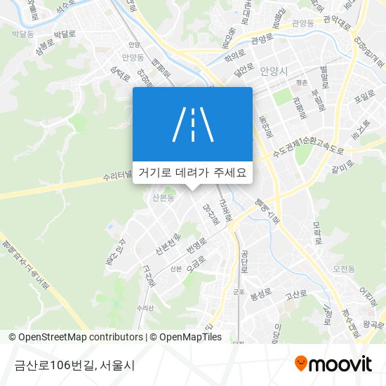 금산로106번길 지도