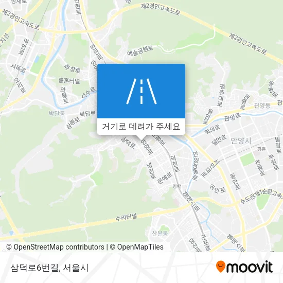 삼덕로6번길 지도
