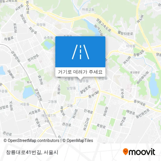 창룡대로41번길 지도