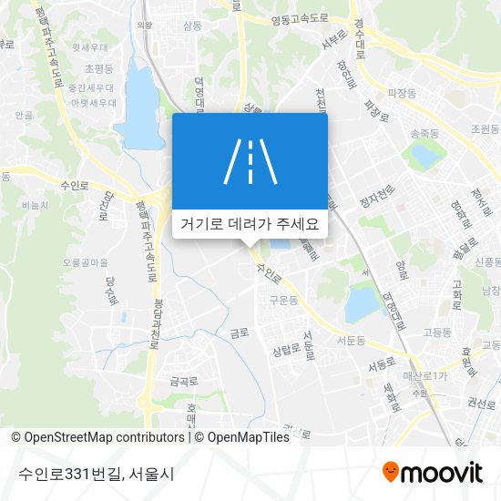 수인로331번길 지도
