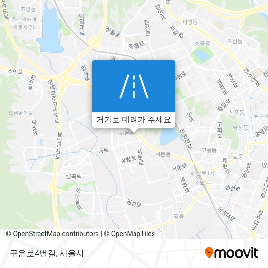 구운로4번길 지도