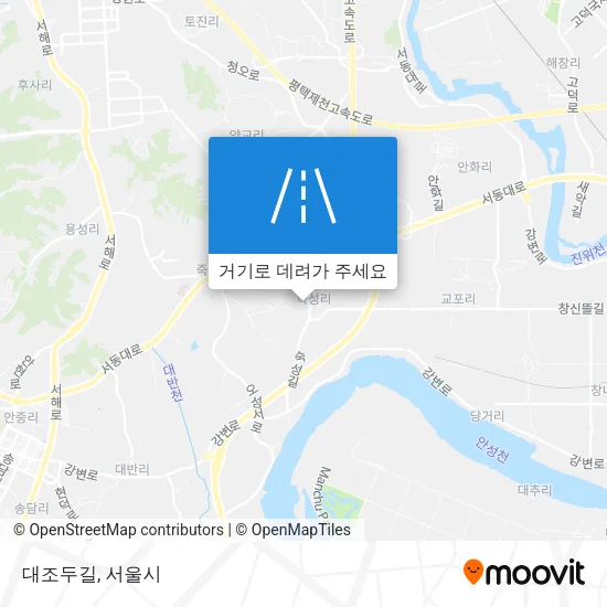 대조두길 지도