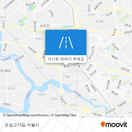 은실고가길 지도