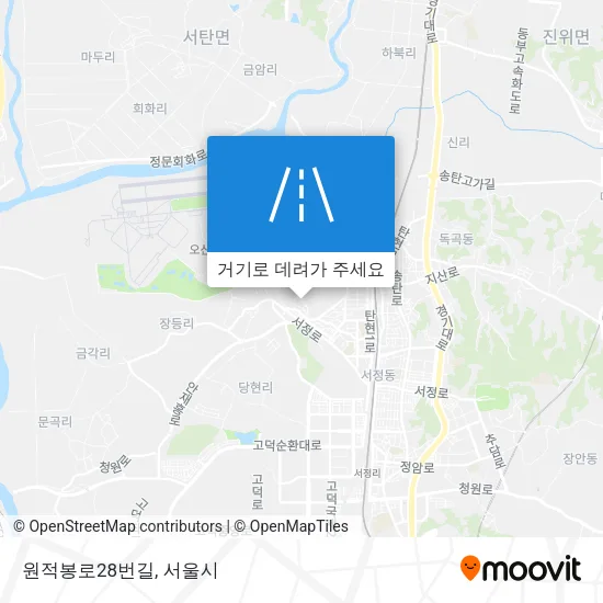 원적봉로28번길 지도