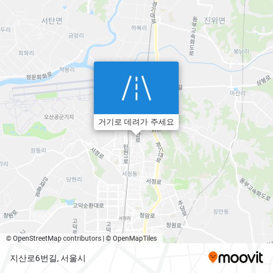 지산로6번길 지도