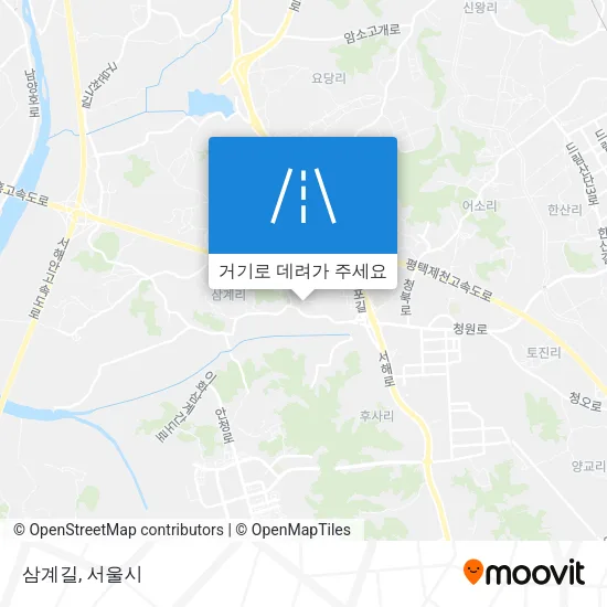 삼계길 지도
