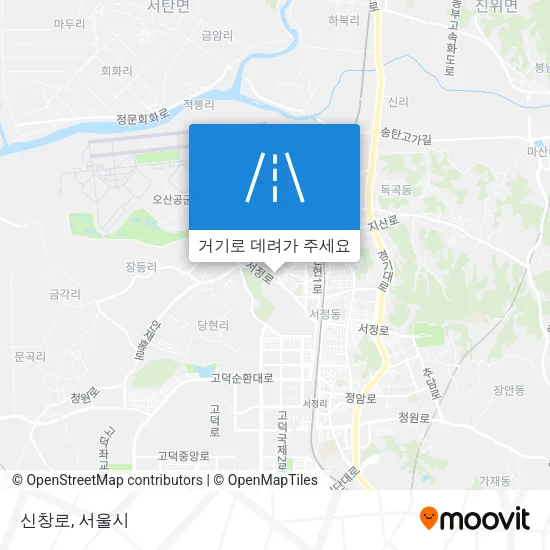 신창로 지도