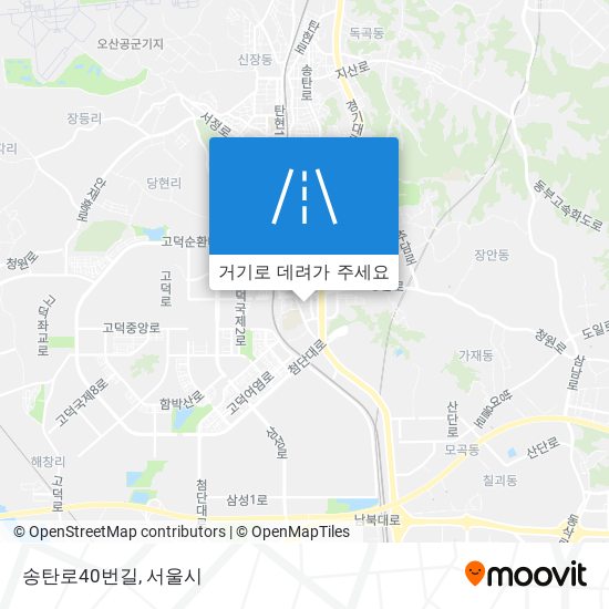 송탄로40번길 지도