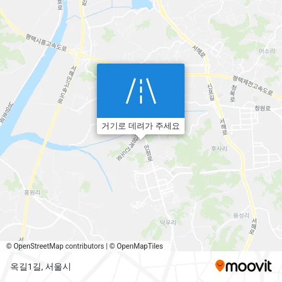 옥길1길 지도