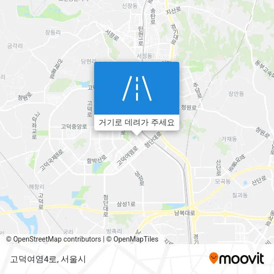 고덕여염4로 지도