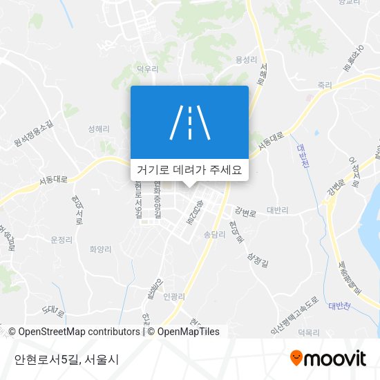 안현로서5길 지도