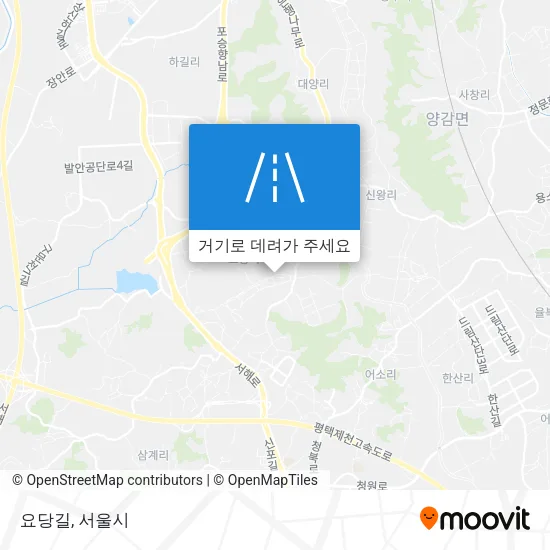 요당길 지도