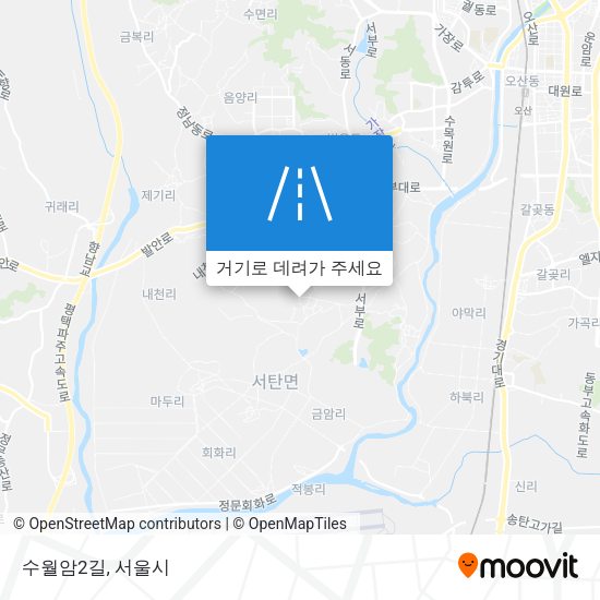 수월암2길 지도