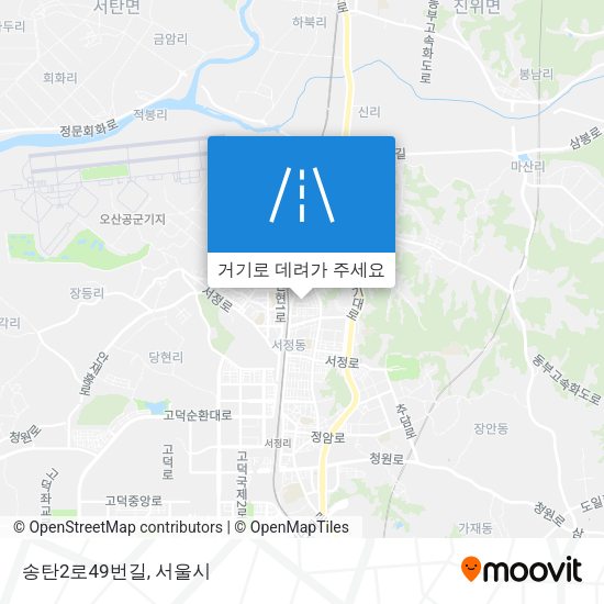 송탄2로49번길 지도