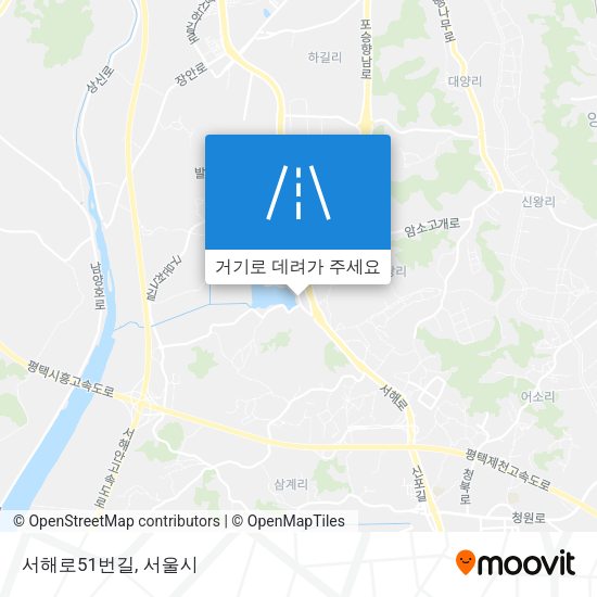 서해로51번길 지도