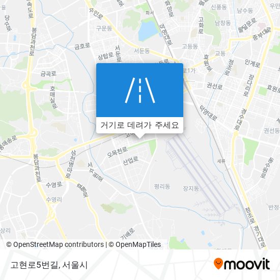 고현로5번길 지도