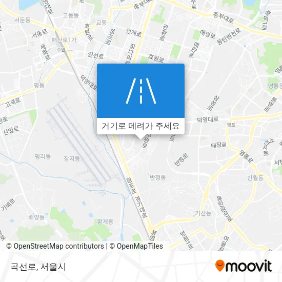 곡선로 지도