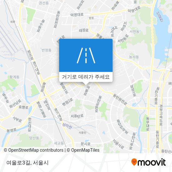여울로3길 지도