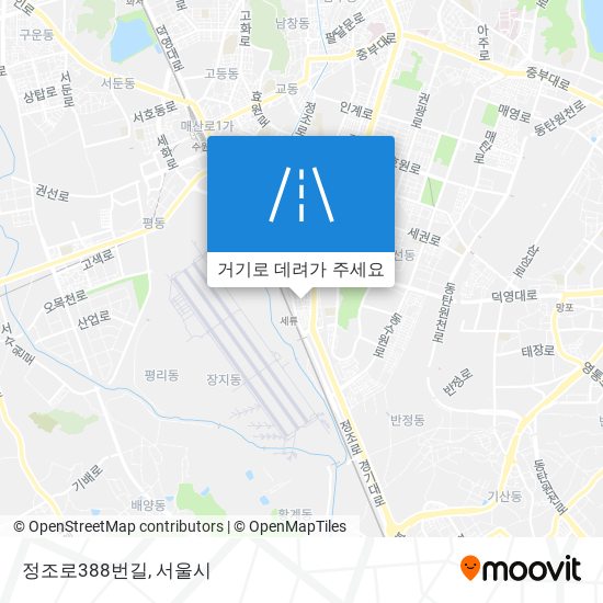 정조로388번길 지도