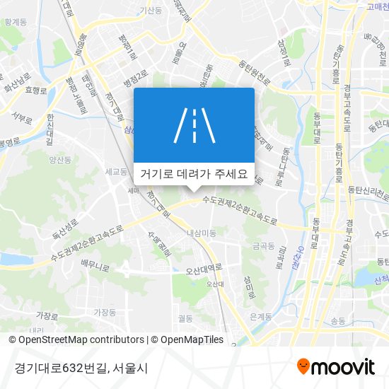 경기대로632번길 지도