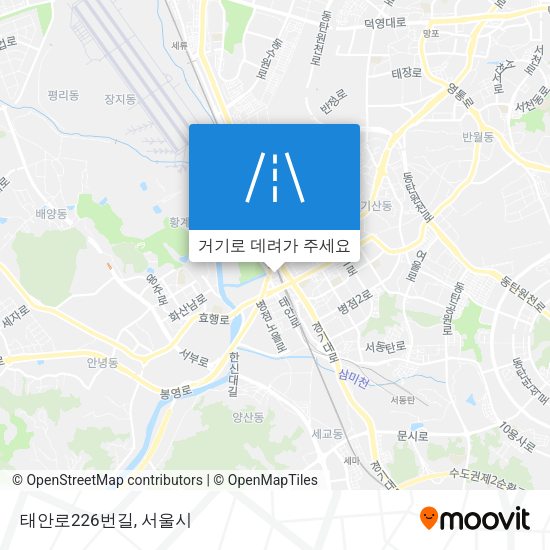태안로226번길 지도