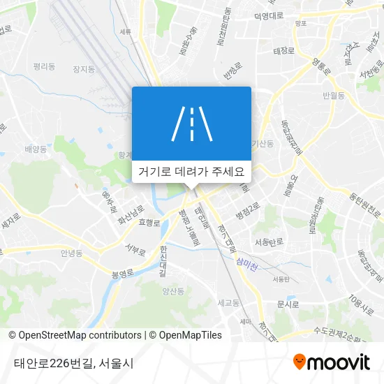 태안로226번길 지도