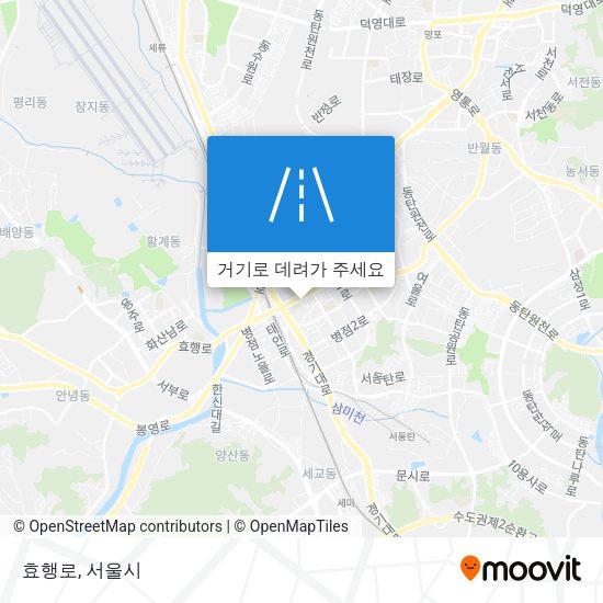 효행로 지도