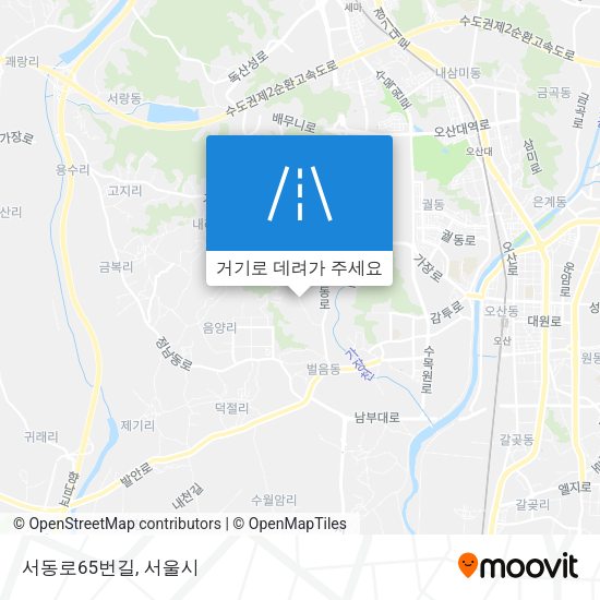 서동로65번길 지도