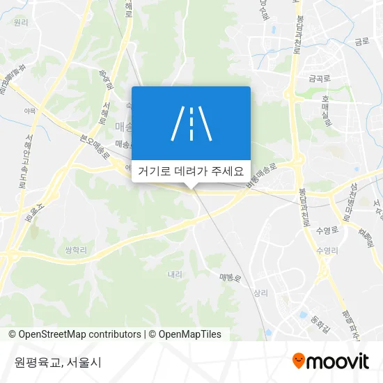 원평육교 지도