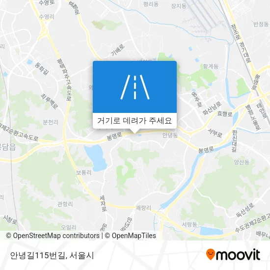 안녕길115번길 지도