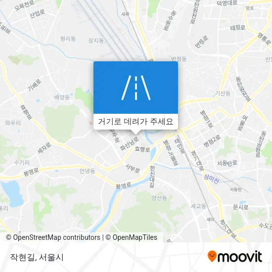 작현길 지도