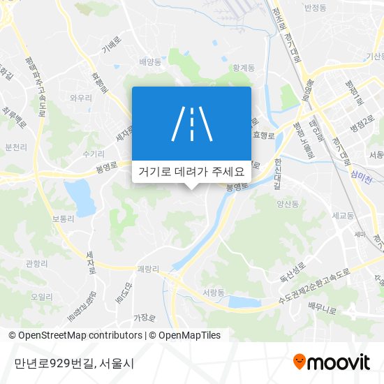 만년로929번길 지도