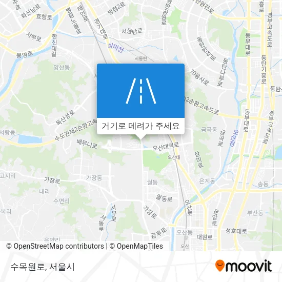 수목원로 지도