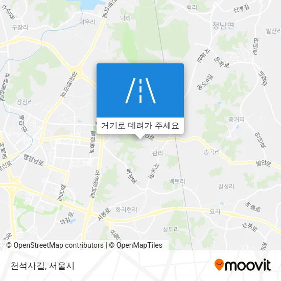 천석사길 지도