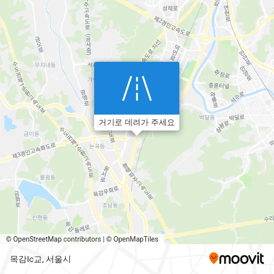 목감Ic교 지도