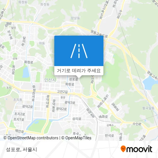 성포로 지도