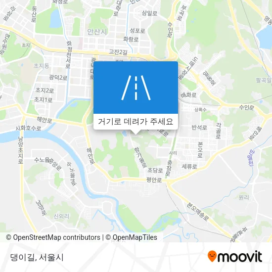 댕이길 지도