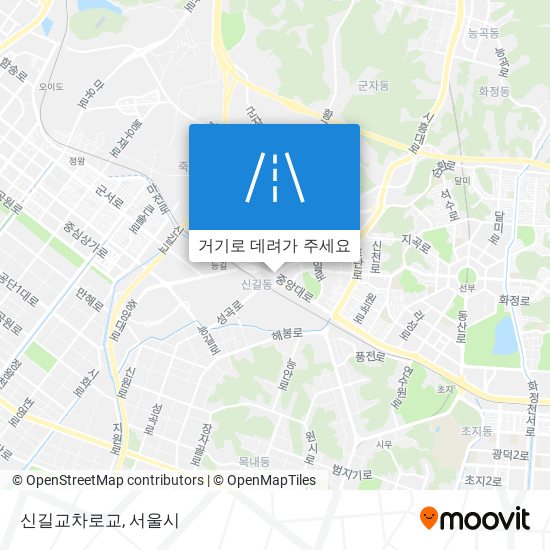 신길교차로교 지도